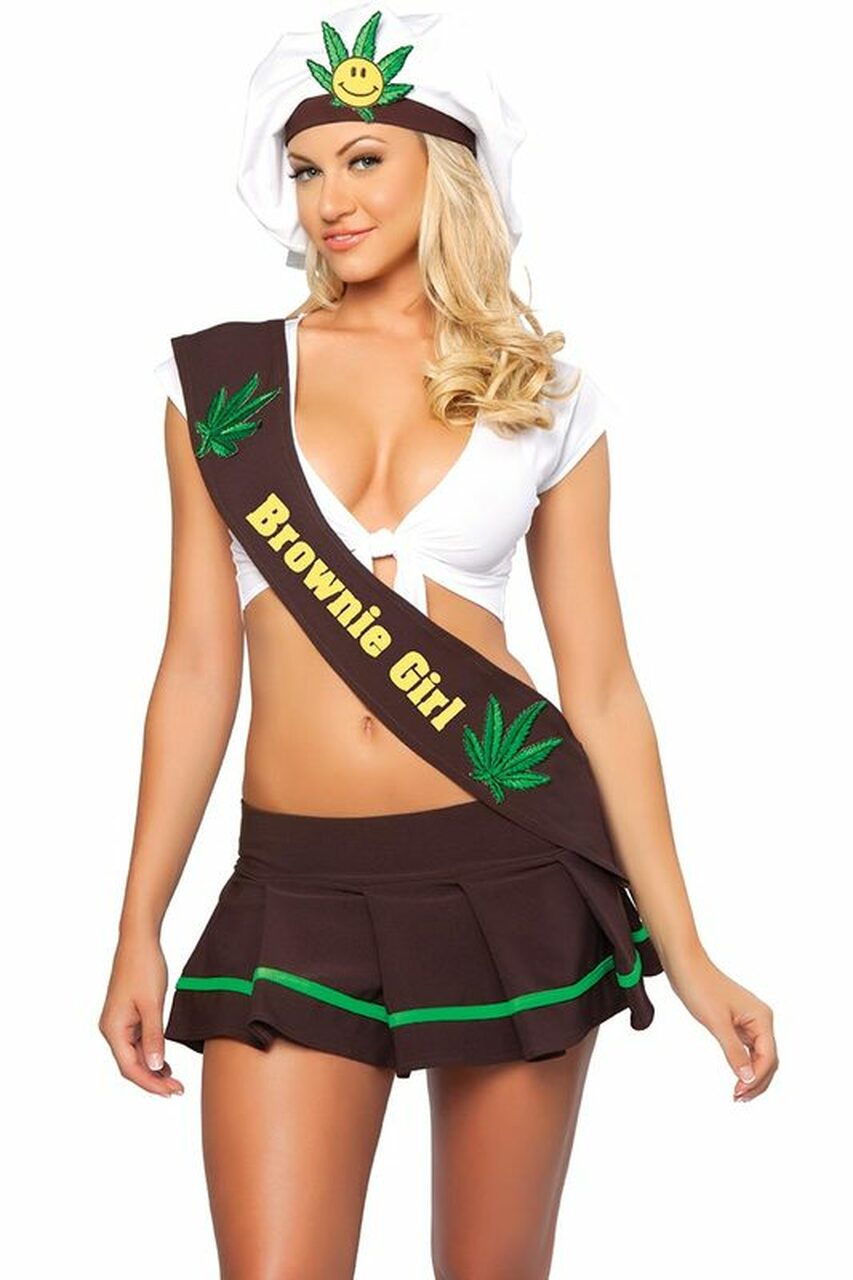 Sexy girl scout halloween costume